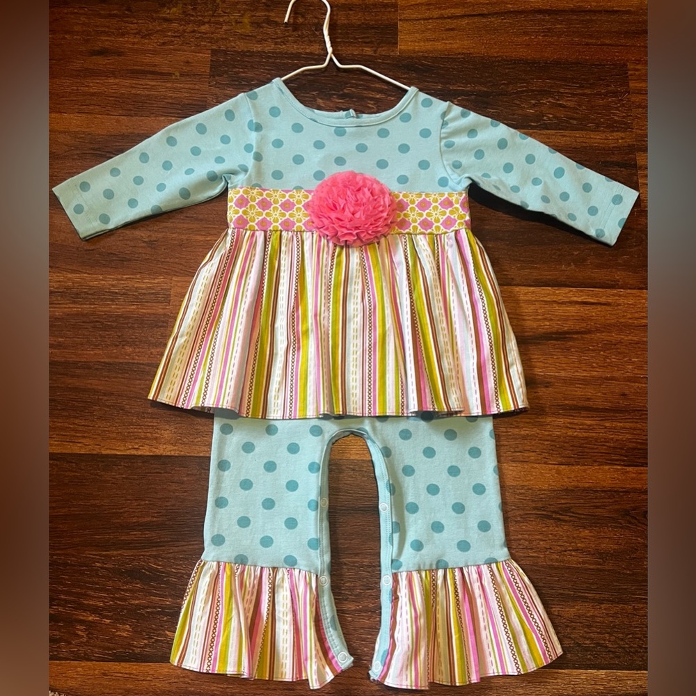 RicRac & Ruffles Romper